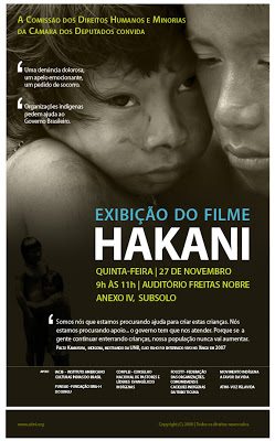 Câmara dos Deputados exibe documentário HAKANI