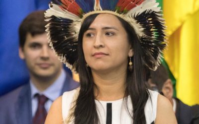 Sandra Terena é a primeira indígena da história a ocupar secretaria no governo federal