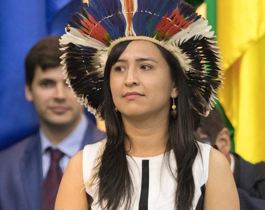 Sandra Terena é a primeira indígena da história a ocupar secretaria no governo federal